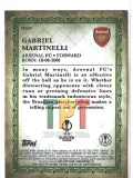 Gabriel Martinelli - Merlin's Masters #MM-6 verso