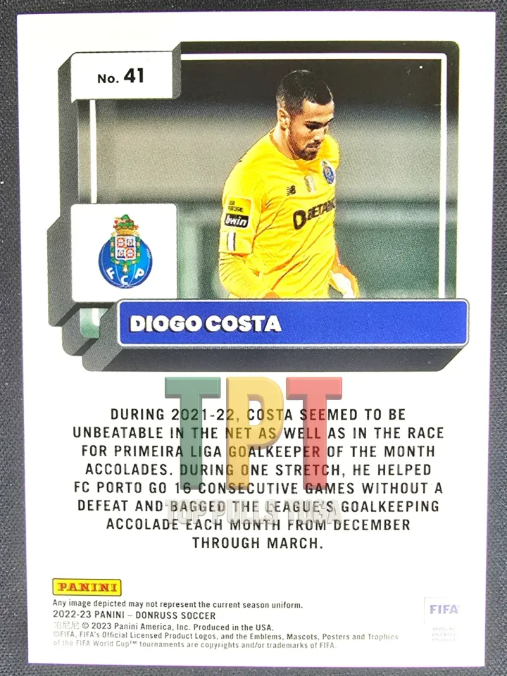 Diogo Costa RC 41 verso