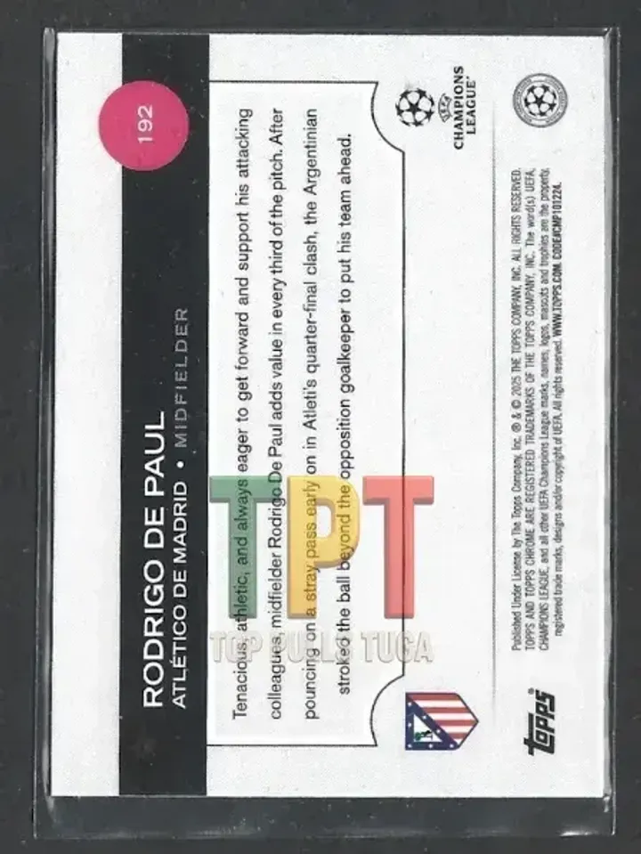 Rodrigo de Paul - Pulsar Refractor #192 verso