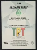 Geovany Quenda Ultimate Stage back