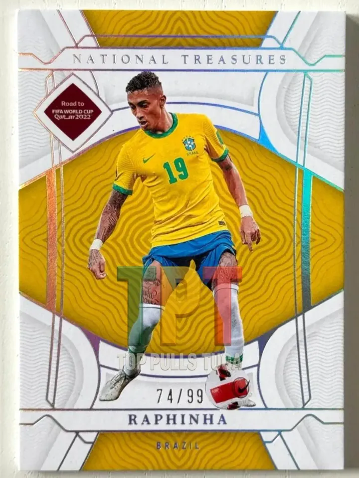 2022 Panini - National Treasures - Raphinha /99 frente