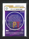 2024-25 Topps Finest UEFA Club Competitions - Prized Footballers #PF-22 - Erling Haaland verso