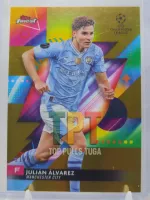 Julián Álvarez #21/50 Gold frente