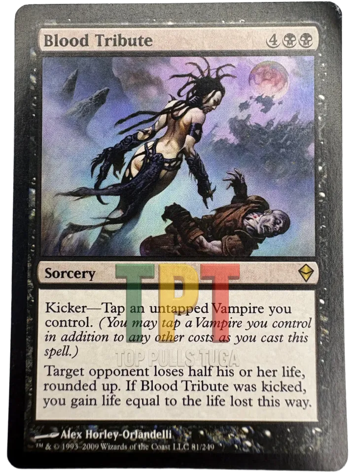 Blood Tribute frente