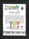 2024-25 Topps Finest UEFA Club Competitions - Finest Symphony #SY-4 - Andrea Pirlo verso