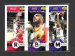 1996-97 Upper Deck Collector's Choice - Mini-Cards #M83-65-14 - Dennis Rodman, Charles Barkley, Karl Malone frente