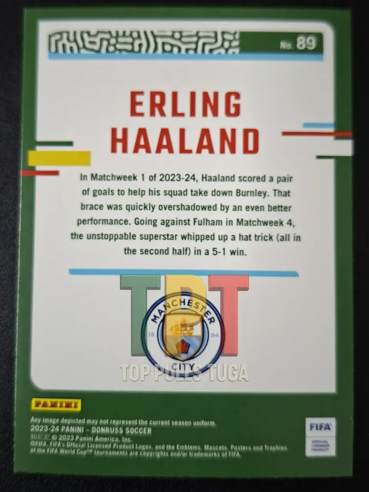 Erling Haaland verso