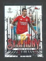 2024-25 Topps Finest UEFA Club Competitions - Finest Symphony #SY-24 - Ángel Di María frente