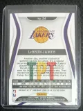 Lebron James Gold Parallel back