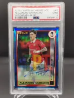 Alejandro Garnacho /75 RC PSA9 Auto frente