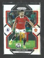 2022-23 Panini Prizm Premier League - Silver Prizm #83 - Diogo Dalot frente
