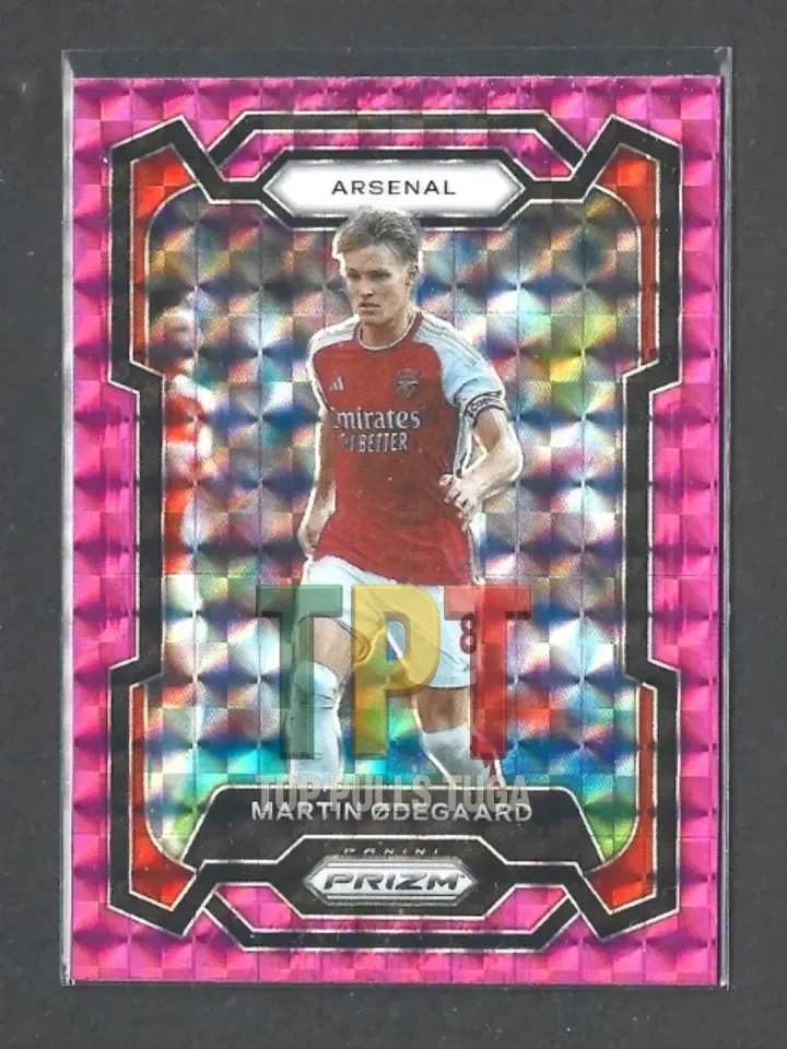 Martin Odegaard - Pink Mosaic Prizm #19 frente