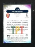 2024-25 Topps Merlin UEFA Club Competitions - Ageless Alchemy #AA-18 - Thierry Henry verso