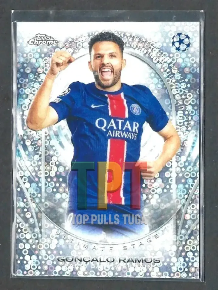 2024-25 Topps UEFA Club Competitions - Ultimate Stage Chrome #USC-37 - Gonçalo Ramos (P00181) frente