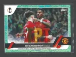 2022-23 Topps Jade Edition UEFA Club Competitions - #163 - Checklist - Back in Business frente