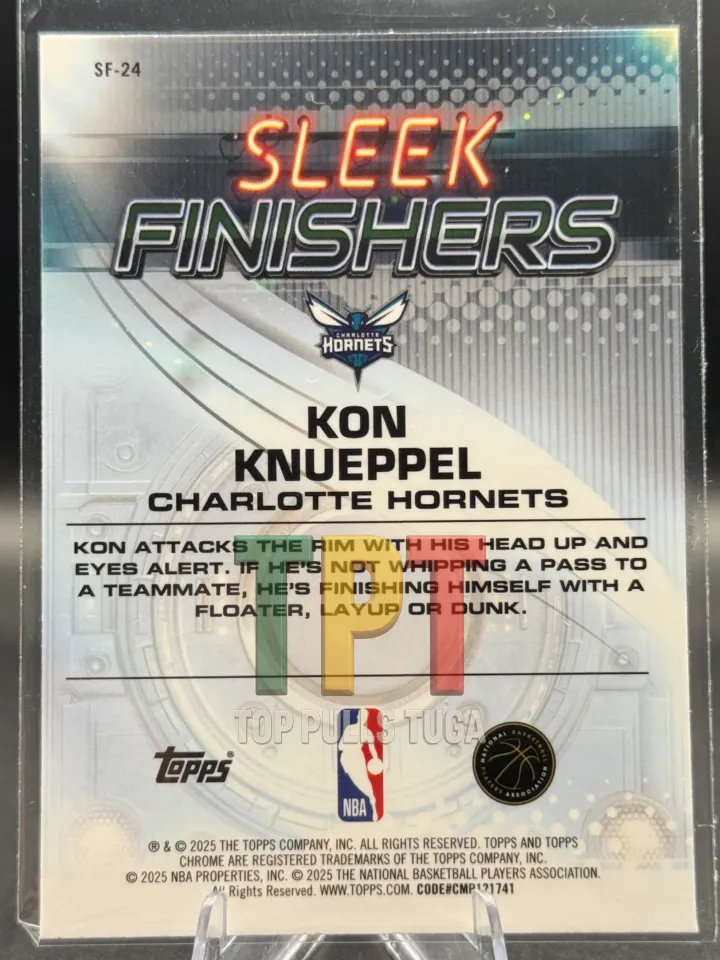Kon Knueppel RC - Sleek Finishers verso