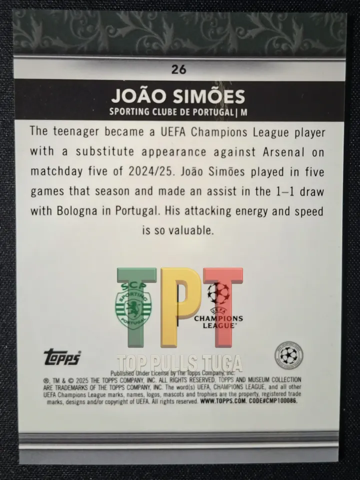 João Simões RC 01/75 back