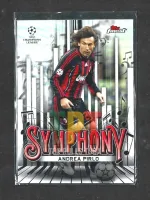 2024-25 Topps Finest UEFA Club Competitions - Finest Symphony #SY-4 - Andrea Pirlo frente