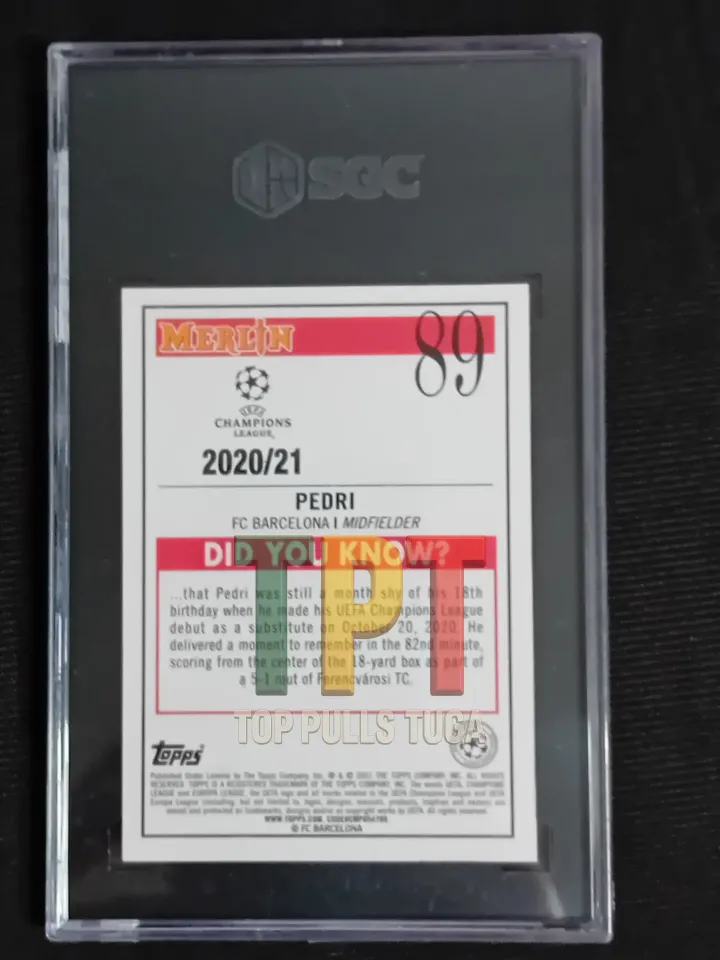 Pedri Aqua Prism RC SGC 10 verso