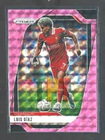 Luis Diaz - Pink Mosaic Prizm #37 frente