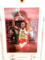 Michael Jordan Upper Deck 1999, Athlete of the Century # 59 frente