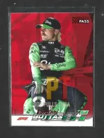 2024 Topps Paddock Pass Formula 1 - Red Foil #13.1 - Valtteri Bottas frente