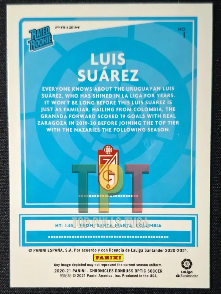 Luis Suárez RC verso