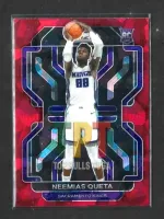 2021-22 Panini Prizm - Red Ice Prizm #316 - Neemias Queta (BA00114) frente