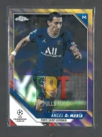 Ángel Di María - Purple & Gold Starball Refractor #19 frente