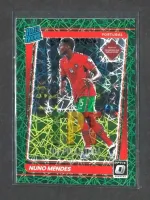 Nuno Mendes - Optic Green Velocity Prizm #192 - Rated Rookie frente