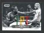 2025 Topps Stadium Club UFC - Black & White #18 - Manel Kape (UF00001) frente