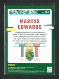 2023-24 Panini Donruss FIFA - Diamond #163 - Marcus Edwards verso