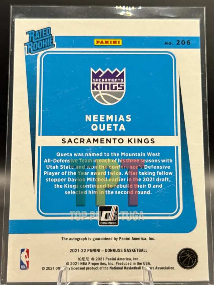 Neemias Queta RC Auto /49 verso