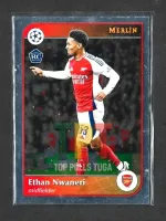 2024-25 Topps Merlin UEFA Club Competitions - #53.1 - Ethan Nwaneri frente