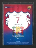 2024-25 Topps FC Barcelona 125th Anniversary - #47 - Saviola verso