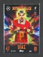 2024-25 Topps Match Attax - Invinviballer #INV1 - Luis Diaz frente