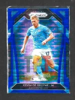 2020-21 Panini Prizm Premier League - Retail Blue Pulsar Prizm #99 - Kevin De Bruyne frente