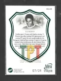 2023 Futera Unique World Football - Heritage - Emerald /24 #HG105 - Eusébio (P00245) verso