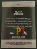 Nuno Borges Insert Tenis Topps Chrome verso