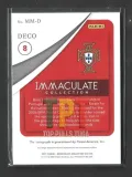 2021 Panini Immaculate Collection - Modern Marks - Ruby /8 #MM-D - Deco (P00243) verso