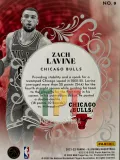 Zach Lavine King of Cards verso