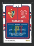 2016-17 Panini Donruss - Production Line - Gold #19 - Marc Janko verso