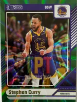 Stephen Curry Green Laser  frente