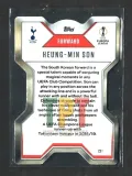 2024-25 Topps Match Attax UEFA Club Competitions - Chrome Shield #CX-1 - Heung-Min-Son verso