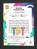 2024-25 Topps Finest UEFA Club Competitions - Refractor #134 - Bruno Fernandes verso