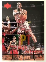 Michael Jordan Upper Deck 1998, MJx MJ Timeline # 98 frente
