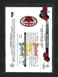 2022-23 Topps Carnaval Edition UEFA Club Competitions - #11 - Zlatan Ibrahimovic verso