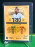 2025 Futera Unique World Edition 21 - Ashley Cole Trio 23kt Gold Frame /10 verso