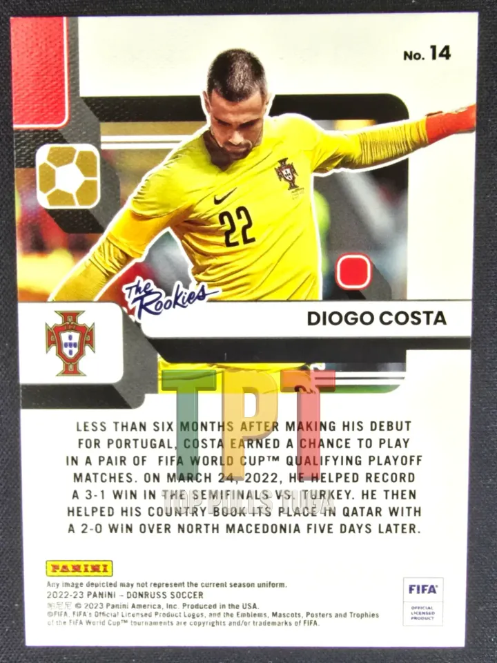 Diogo Costa The Rookies verso