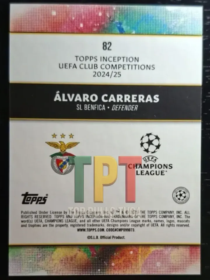 Álvaro Carreras RC verso